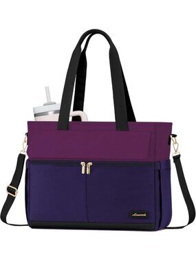 Stylish 15.6" Laptop Bag for Women | Large Capacity, Water-Resistant